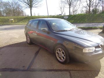 Onderdelen Alfa Romeo 156 1.8 TS Sportwagon nero metallico  beschikbaar voor biedingen