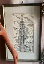 martinitoren ets? tekening ?, Ophalen of Verzenden