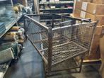 Metalen opbergbakken palletbakken uit India, Ophalen, 100 cm of meer, 60 cm of meer, Zo goed als nieuw
