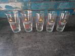 Dommelsch glazen bierglazen fluitjes met gouden rand NIEUW, Verzamelen, Biermerken, Nieuw, Glas of Glazen, Ophalen of Verzenden