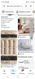 Vispring boxspring matras..Niet op geslapen..., Gebruikt, 90 cm, Eenpersoons, Ophalen of Verzenden