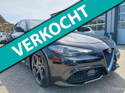 Alfa Romeo GIULIA 2.0 T AWD Veloce - Leder - 280pk Q4, Auto's, Alfa Romeo, Bedrijf, Te koop, Giulia, 4x4, ABS, Achteruitrijcamera