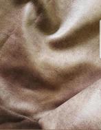 Fantastisch mooie complete leather look overgordijnen 3x, Huis en Inrichting, 200 cm of meer, Zwart, Ophalen of Verzenden, Zo goed als nieuw