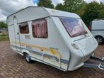 Delta Euroliner 3900 TZV bj 2003 lichte schade 3950 euro, Vast bed, Bedrijf, Treinzit, Kachel