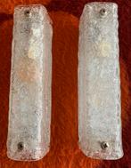 Retro Wandlampjes van Glas, Huis en Inrichting, Ophalen, Gebruikt, Glas