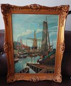 Olie verf op doek (van C. Schuurman), Ophalen, Oorspronkelijke maker, Zo goed als nieuw, Schilderij