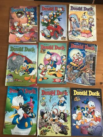 9 Donald Duck strips beschikbaar voor biedingen