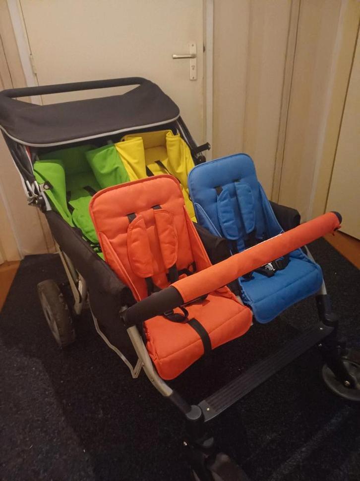 Z.G.A.N Familidoo 4ling wagen, Kinderen en Baby's, Buggy's, Zo goed als nieuw, Ophalen