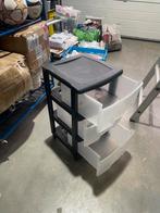 Plastic ladekast met wieltjes - Prima staat, Ophalen, Zo goed als nieuw, Kunststof