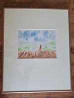 Sjoerd Bakker -Aquarel, Antiek en Kunst, Ophalen of Verzenden