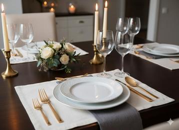 Nieuw! Champagne kleurig bestek edelstaal bestekset goud beschikbaar voor biedingen