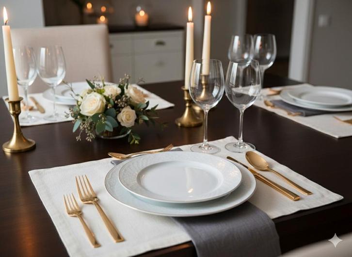 Nieuw! Champagne kleurig bestek edelstaal bestekset goud, Huis en Inrichting, Keuken | Bestek, Nieuw, Rvs of Chroom, Ophalen of Verzenden