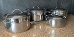 Pannenset Spring, Ophalen, Gebruikt, Rvs, Pannenset