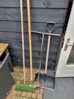 Tuingereedschap div grondboor grashark schoffel sneeuwschep, Tuin en Terras, Hand-tuingereedschap, Ophalen of Verzenden, Zo goed als nieuw