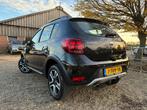 Dacia Sandero 0.9 TCe SL Stepway | Navi + Airco + Cruise nu, Auto's, Voorwielaandrijving, 898 cc, Stof, Zwart