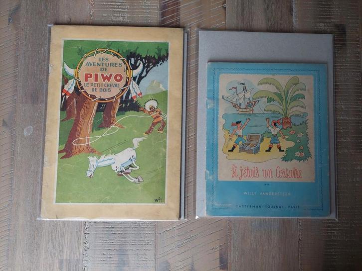 Zeldzame Vandersteen Strips Jaren '40, Boeken, Stripboeken, Zo goed als nieuw, Meerdere stripboeken, Ophalen of Verzenden