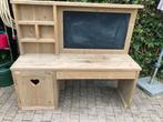 Bureau kind steigerhout met krijtbord, Ophalen, Gebruikt