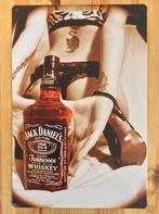 JACK DANIELS Whisky Metalen Wandbord Reclamebord, Verzenden, Nieuw, Reclamebord, Plaat of Schild, Overige merken