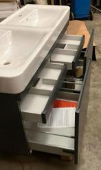 Badkamer meubel met dubbele bak en kunstof bad, Ophalen, Overige typen, Nieuw, 50 tot 100 cm