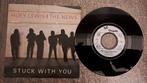 Huey lewis and the news - stuck with you, Gebruikt, 7 inch, Single, Ophalen of Verzenden