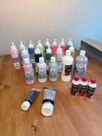 Heel veel acryl verf en varnish, diverse merken, Ophalen of Verzenden, Gebruikt, Acrylverf
