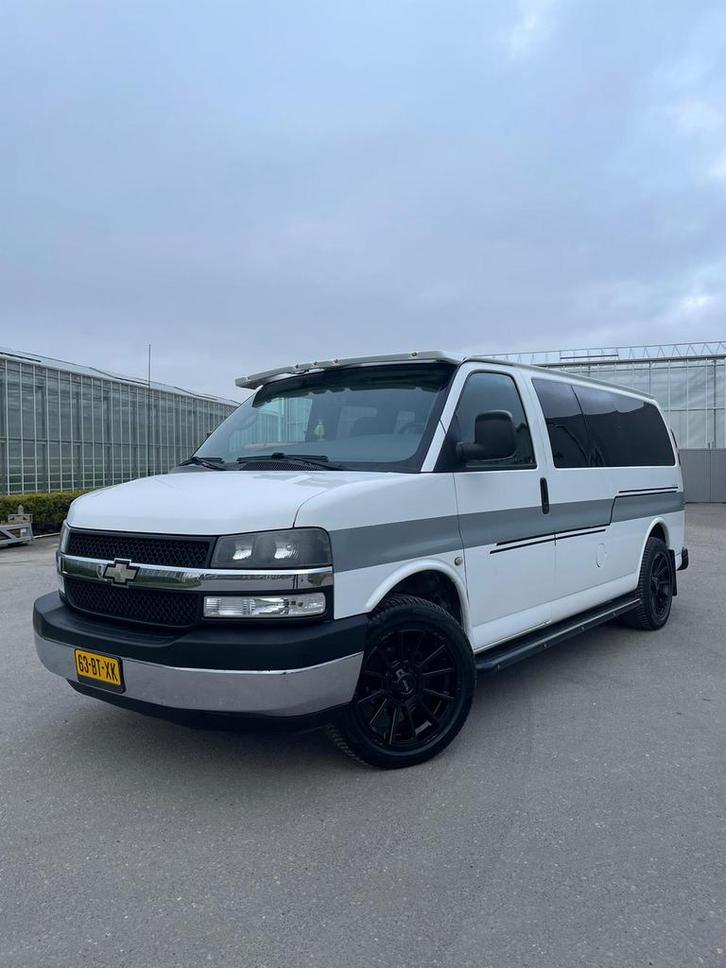 Chevrolet Express 2005, Auto's, Bestelauto's, Particulier, Achteruitrijcamera, Bluetooth, Cruise Control, Elektrische buitenspiegels