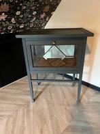 Antiek Vitrinekastje met Glazendeur, Ophalen, Minder dan 50 cm, Gebruikt, Minder dan 25 cm