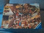 Puzzel Nederlandse spreekwoorden van Pieter Brueghel 3000st, Ophalen of Verzenden, 500 t/m 1500 stukjes, Nieuw