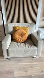 Montis design fauteuil / stoel lederen leren / leer, Ophalen, Gebruikt, 75 tot 100 cm, Leer