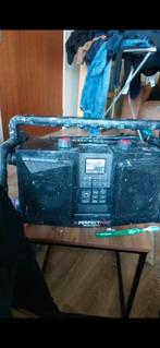 Perfectpro Rockbull Bouwradio met CD-speler, Ophalen of Verzenden, Gebruikt, Bouwradio, Met cd-speler