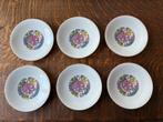 6 gebaksbordjes Seltmann Weiden 11,4 cm, Antiek en Kunst, Antiek | Porselein, Ophalen