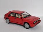 Lancia Delta HF Integrale Evo 1/18 Rood Ricko, Ophalen of Verzenden, Zo goed als nieuw, Auto, Overige merken