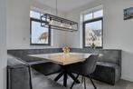 T.k. eethoek tafel en bank + 2 stoelen, Huis en Inrichting, Ophalen, Zo goed als nieuw, Industrieel, 8 stoelen of meer