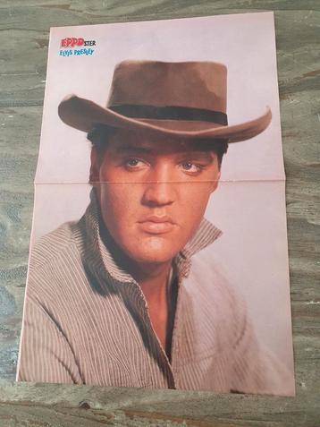 Poster van vroeger: Elvis Presley  beschikbaar voor biedingen