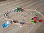 Treinbaan met geluid inclusief accessoires, Kinderen en Baby's, Speelgoed | Houten speelgoed, Ophalen of Verzenden