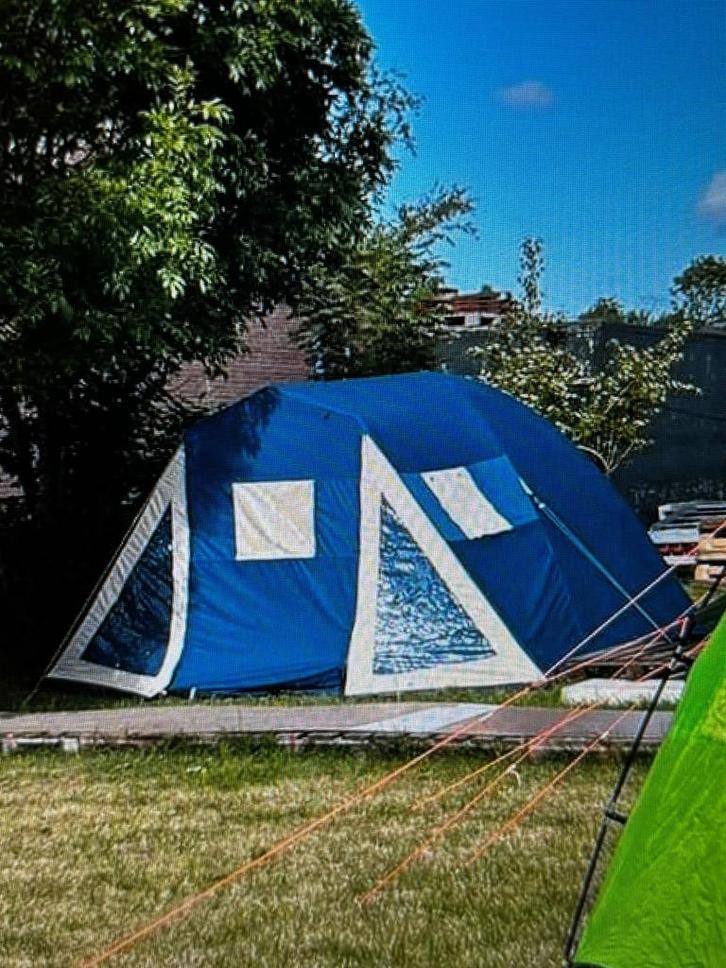 Karsten Tent Rhone 3 persoons met grondzeil, Caravans en Kamperen, Tenten, tot en met 3, Gebruikt, Ophalen of Verzenden