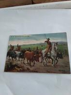 CONDUCCION TOROS DE  IIDIA, Verzamelen, Ansichtkaarten | Themakaarten, Ophalen of Verzenden, Voor 1920, Sterren en Beroemdheden
