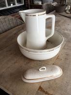 Oude Lampetstel - Aardewerk, Antiek en Kunst, Antiek | Keramiek en Aardewerk, Ophalen of Verzenden