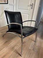 Vintage stoel, Ophalen, Zwart, Vintage, Leer