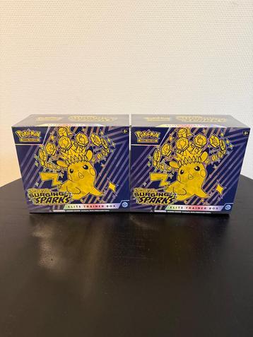 Pokemon Surging Sparks Elite Trainer Box ETB SEALED! beschikbaar voor biedingen