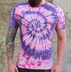 Roze - paars spiral tie dye met ragdoll kat tshirt maat L, Maat 52/54 (L), Spiral Creaties, Nieuw, Ophalen of Verzenden
