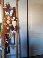 Bamboeladder met 6 slingerapen van groot tot klein, Huis en Inrichting, Ophalen