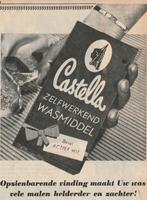 Retro reclame 1949 Castella Nijmegen helderder was, Verzenden, Overige typen