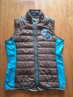Bodywarmer bruin/aqua, Dieren en Toebehoren, Paardrijkleding, Ophalen of Verzenden, Zo goed als nieuw, Dames, Bovenkleding