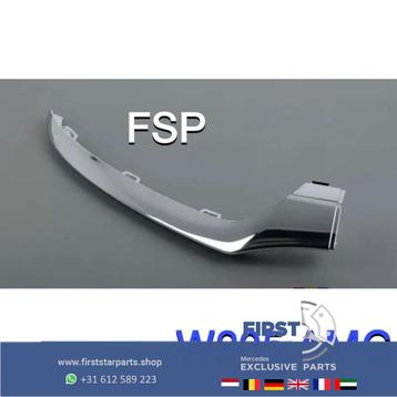 W205 AMG bumper chrome sierstrip Mercedes C Klasse links / r beschikbaar voor biedingen