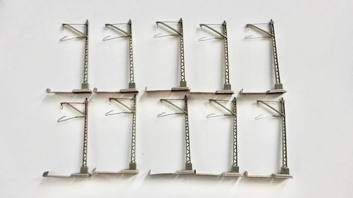 Set bovenleiding van Marklin - OVERCOMPLEET, Hobby en Vrije tijd, Modeltreinen | H0, Zo goed als nieuw, Rails, Gelijkstroom of Wisselstroom