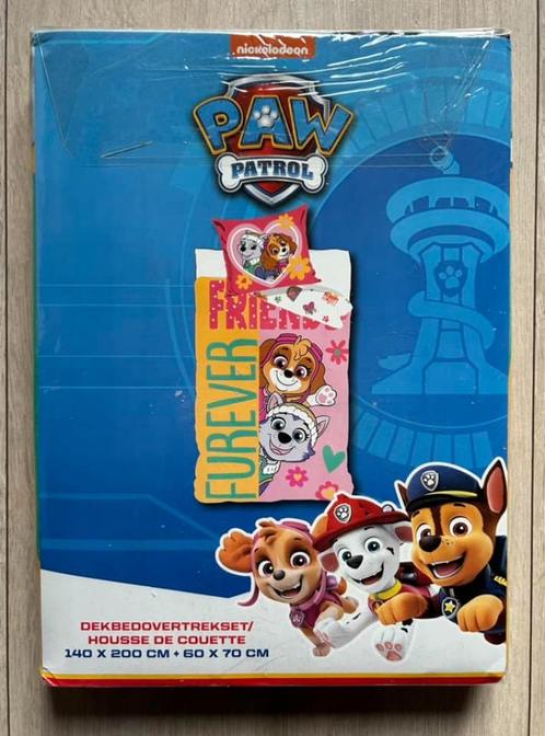 Paw Patrol dekbedovertrek Friends Forever, Kinderen en Baby's, Kinderkamer | Beddengoed, Nieuw, Dekbedovertrek, Jongetje of Meisje