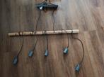 Hanglamp, Huis en Inrichting, Ophalen, Gebruikt, Hout, Minder dan 50 cm