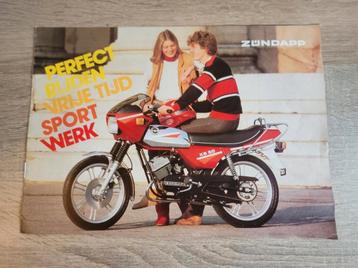 Zundapp NL folder uit 1984 beschikbaar voor biedingen