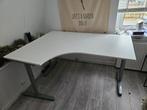 IKEA Galant Burea Wit (L-Vorm), Huis en Inrichting, Bureaus, Ophalen, Zo goed als nieuw, Bureau